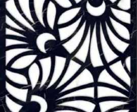 Керамогранит Mira Black Decore High gloss 60*120