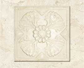 Керамогранит PJF-DH009-BJHG 09 Carving Super Ivory Country 14.9x14.9