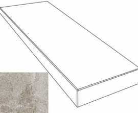 Ступени 76102 GRADONE ANGOLARE SX GRIGIO 4x32x80