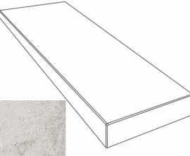 Ступени 76091 GRADONE ANGOLARE DX BIANCO 4x32x80