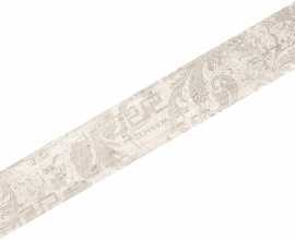 Керамогранит 263242 Inserto decoro Chevron White 7,63x45