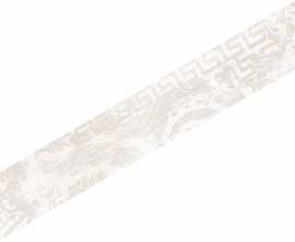 Керамогранит 263243 Inserto decoro Chevron Ice 7,63x45