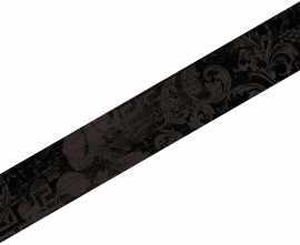 Керамогранит 263240 Inserto decoro Chevron Carbon 7,63x45