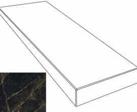 Ступени 262662 GRADONE ANGOLARE SX NERO AMASANTA 4x32x78