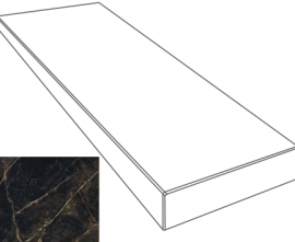 Ступени 262652 GRADONE ANGOLARE DX NERO AMASANTA 4x32x78