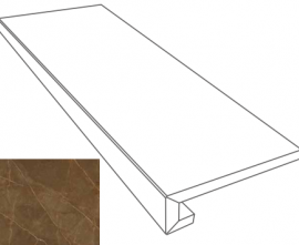 Ступени 262643 GRADONE PULPIS MARRONE 4x32x78