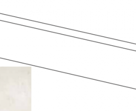 Керамогранит ML26250 Emote BATTISCOPA MOLATO BIANCO 8x78