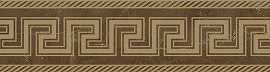Керамогранит 262563 Fascia greca Pulpis Marrone 10х78
