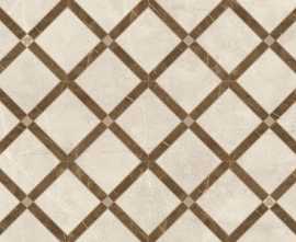 Керамогранит 262545 Intreccio Crema/Marrone 39x78