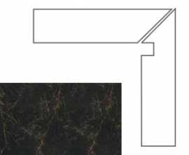 Ступени 240623 MARBLE BATTISCALA NERO SX LAP 8x117,2