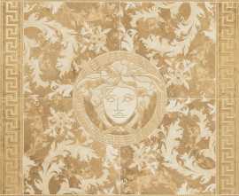 Керамогранит 240422 MARBLE ROSONE ORO 117,2x117,2