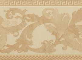 Керамогранит 240232 MARBLE FASCIA BAROCCA ORO LEV 14,4x58,5