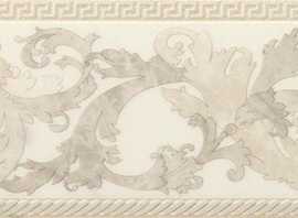 Керамогранит 240231 MARBLE FASCIA BAROCCA BIANCO LEV 14,4x58,5