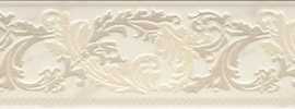 Керамогранит 240881 Marble FASCIA 10 BAROCCHINA BIANCO 9,6x58,5