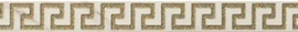 Керамогранит 240751 FASCIA GRECA BIANCO 2,7x58,5