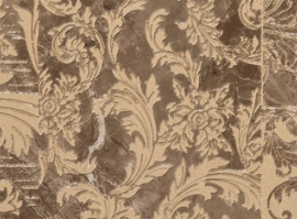 Керамогранит 240727 FASCIA PATCHWORK MARRONE 19,5x58,5