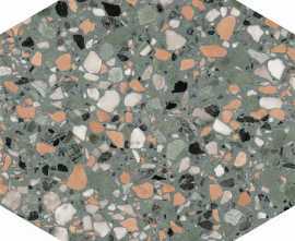 Керамогранит 123384 Terrazzo Teal 32x36.8