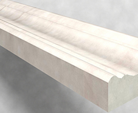 Керамогранит PJG-YXXT002-AEBS 02 Molding Diana White 120x8