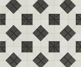 Керамогранит 130012 Tesserae Suit B&W 28x28