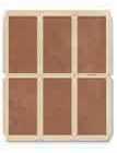 Мозаика 781833 Sensi Terre Mattone + Cotone Tappeto Nat 55х32