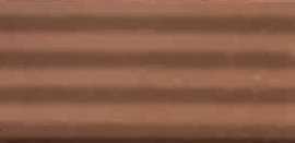 Керамогранит 787177 Sensi Terre Mattone Matte Cannettato 5,7x23,2