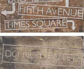 Керамогранит New York Road Signs Mix Chelsea 10x20