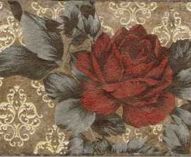 Керамогранит 1047608 Inserto Vintage Roses Old Chicago (комп/2шт) 10х20