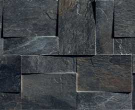 Керамогранит 739373 Ardoise Modulo Muretto 3d Noir 30x30