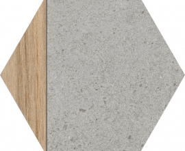 Керамогранит Hexagono Ligard Gris 23x26,6