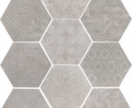 Керамогранит 1047250 RIABITA ESAGONA FABRIC MINIMAL 24x27,7