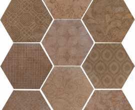 Керамогранит 1047248 RIABITA ESAGONA FABRIC CLASSIC 24x27,7