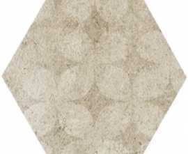 Керамогранит 1047251 RIABITA ESAGONA FABRIC NATURAL 24x27,7