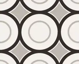 Керамогранит PBW05 patchwork black&white 05 20x20