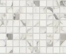 Мозаика A2M1 Calacatta Mosaico Lappato RT 30x30