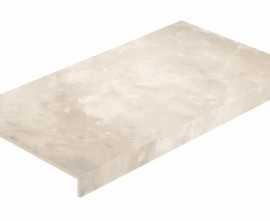 Ступени 620070002855 Riviera White Scalino Frontale 33x60