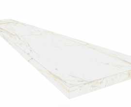 Ступени 620070002808 Canova White Scalino 60 Ang.Dx 33x60