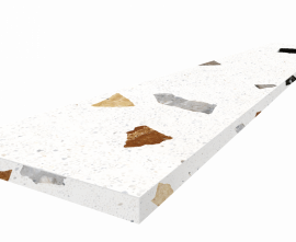 Ступени 620070002373 Palladio White Scalino Ang.Sx 33x120
