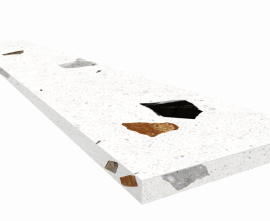 Ступени 620070002371 Palladio White Scalino Ang.Dx 33x120