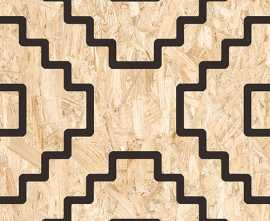 Керамогранит Seriaki-R Natural Negro 59.3x59.3