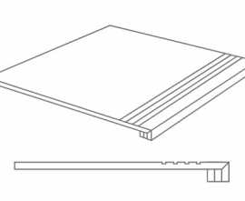 Ступени World Flysch Gradone Grafito R10 30x60