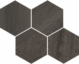 Мозаика 40GU Mosaico Albiense-SP Grafito 35x28