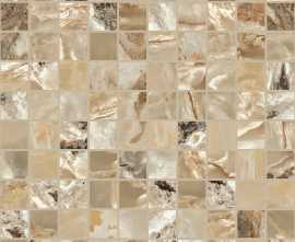 Мозаика 767760 Onyx&More Golden Blend Satin Mosaico 3x3 30x30