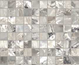 Мозаика 767658 Onyx&More Silver Blend Glossy Mosaico 3x3 30x30