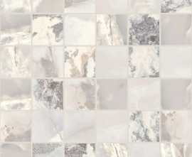 Мозаика 767752 Onyx&More White Blend Glossy Mosaico 5x5 30x30