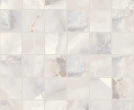 Мозаика 767646 Onyx&More White Onyx Satin Mosaico 5x5 30x30