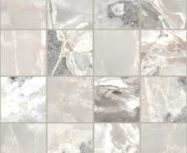 Мозаика 767699 Onyx&More Silver Blend Satin Mosaico 6mm 7,5x7,5 30x30