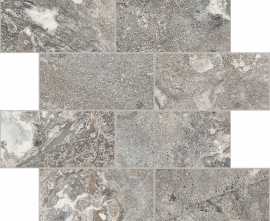Мозаика 767713 Onyx&More Silver Porphyry STR Modulo Muretto 6mm 7,5x15 30x30
