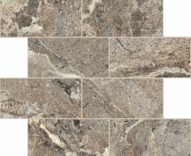 Мозаика 767712 Onyx&More Golden Porphyry STR Modulo Muretto 6mm 7,5x15 30x30