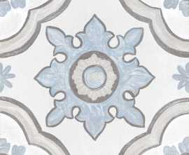 Керамогранит ADOBE Basma Decor White Mate 20x20