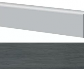 Керамогранит 3088044 Tavolato Naturale Antracite Battiscopa 9x120